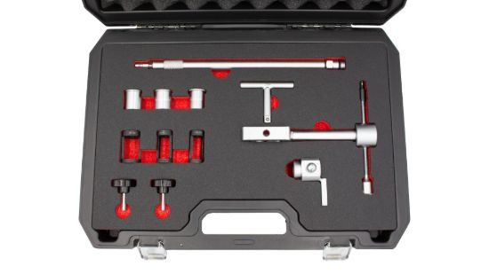 Imagem de KIT REMOCAO MOLAS VALVULAS AR COMPRIMIDO 15PCS