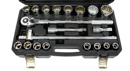 Imagem de JOGO CHAVES CAIXA 21 PCS 3/4 12PT