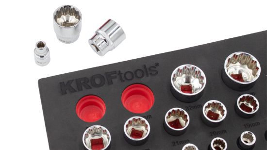 Imagem de MÓDULO CHAVES CAIXA 1/2"" BIHEX. 21PCS