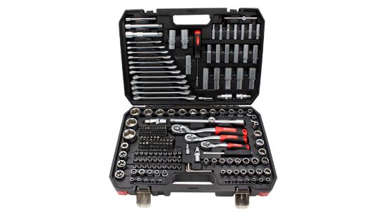 Imagem de Mala com 218 pcs - 1/4" - 3/8" - 1/2"