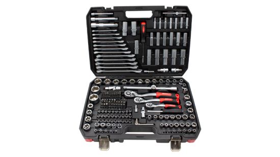 Imagem de Mala de ferramentas com 218 peças - 1/4" - 3/8" - 1/2"