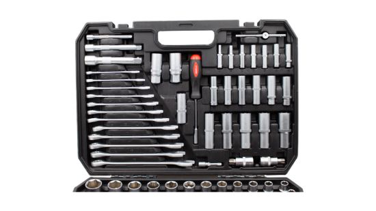 Imagem de Mala de ferramentas com 218 peças - 1/4" - 3/8" - 1/2"