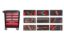 Imagem de CARRO FERRAMENTA 7 GAVETAS 174PCS. VERMELHO
