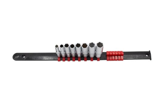 Imagem de REGUA 08 CHAVES CAIXA 1/4"  HEXAGONAL  LONGA