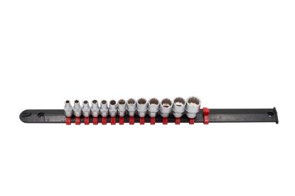 Imagem de REGUA 13 CHAVES DE CAIXA 1/4 CURTAS BIHEXAGONAIS