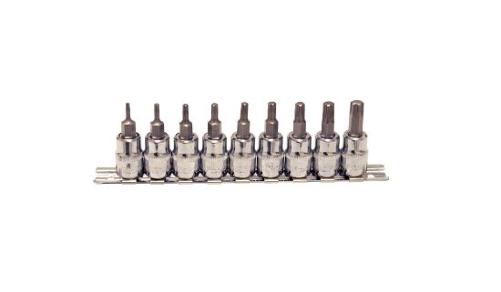 Imagem de KIT CHAVES CAIXA 3/8 C/ BIT TORX PLUS 9PCS