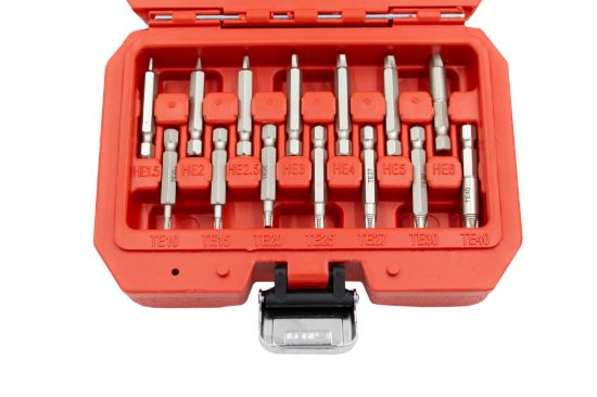 Imagem de KIT EXTRATOR PERFIS DANIFICADOS TORX/HEX 19PCS