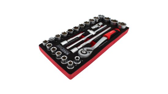 Imagem de MODULO 026Pcs CHAVES CAIXA 1/2 ROQUETE