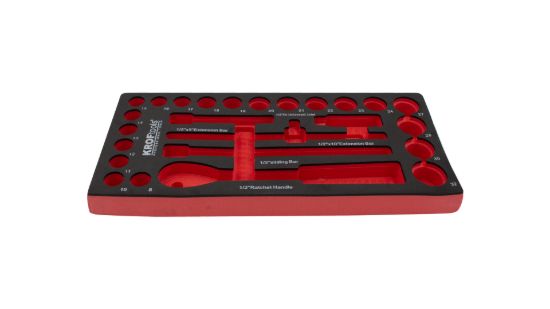 Imagem de MODULO 026Pcs CHAVES CAIXA 1/2 ROQUETE VAZIO