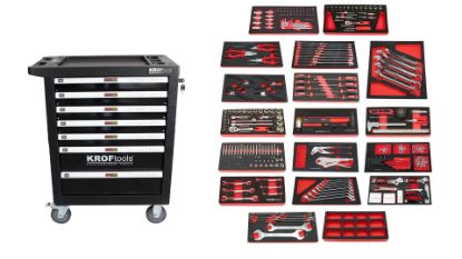 Imagem de CARRO FERRAMENTA PRETO 7 GAVETAS 353PCS