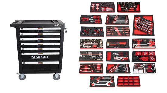 Imagem de CARRO FERRAMENTA PRETO 7 GAVETAS 353PCS