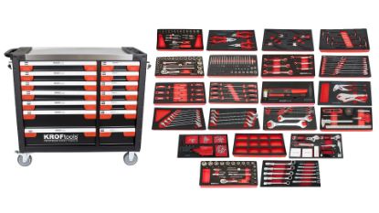 Imagem de CARRO FERRAMENTA 14 GAVETAS 354PCS