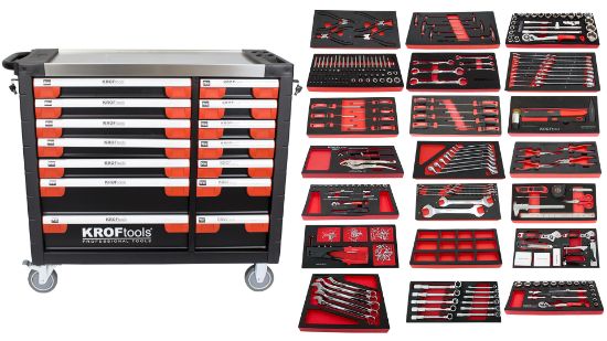 Imagem de CARRO FERRAMENTA 14 GAVETAS 355PCS