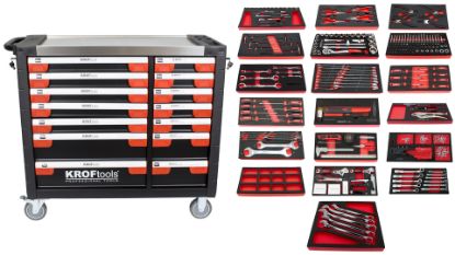 Imagem de CARRO FERRAMENTA 14 GAVETAS 327PCS