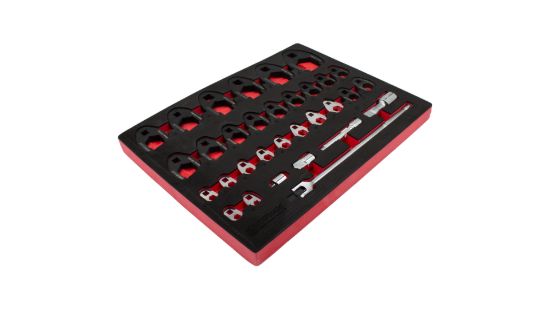 Imagem de MÓDULO CHAVES PE DE GALO 3/8+1/2+3/4 32PCS