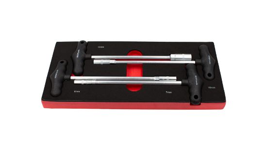 Imagem de MÓDULO CHAVES DE CAIXA HEX. EM T 4 pcs