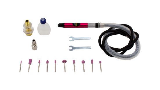 Imagem de KIT RETIFICADORA PRECISAO PNEUMATICO - HASTE 3MM