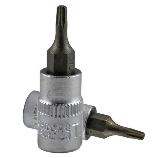 Imagem de PONTA ADAPTADOR DE CHAVES TORX (TX) 1/4 T10