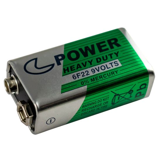 Imagem de PILHA QUADRADA 9V TIPO: 6F22