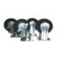 Imagem de KIT DE 4 RODAS PARA ARMARIO REF. 52360