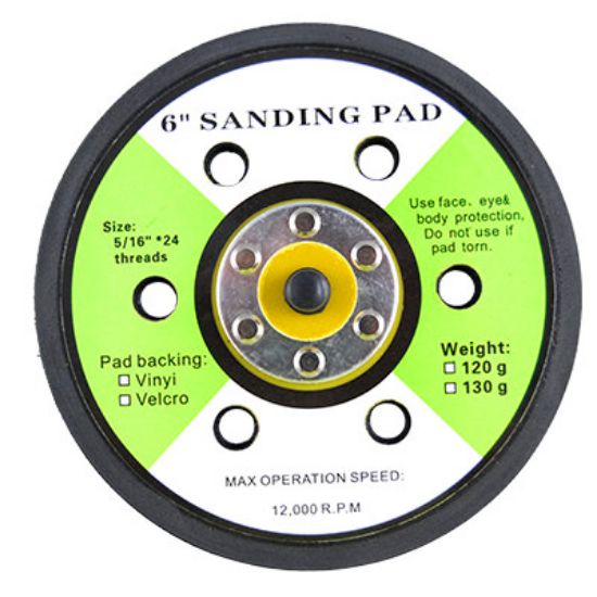 Imagem de DISCO DE 6 BURACOS PARA LIXADEIRAS