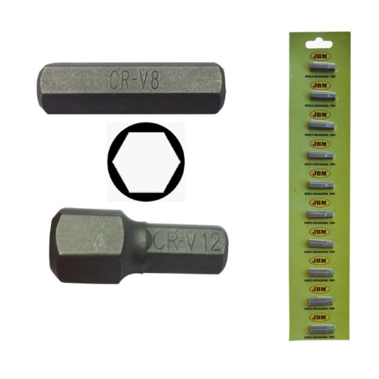 Imagem de PONTA ALLEN 8 12 FACES 10MM, CROMADA