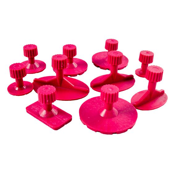 Imagem de SACO DE 10 DISCOS VERMELHOS PARA REF. 53224