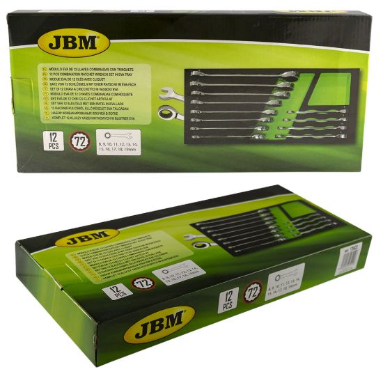 Imagem de MADULO EVA DE 12 CHAVES COMBINADAS COM ROQUETE