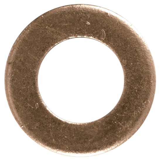 Imagem de SACO DE 30 ANILHAS DE COBRE PARA INYECTORES - 13.5X7.5X1.5 - FORD (REF. 53464)