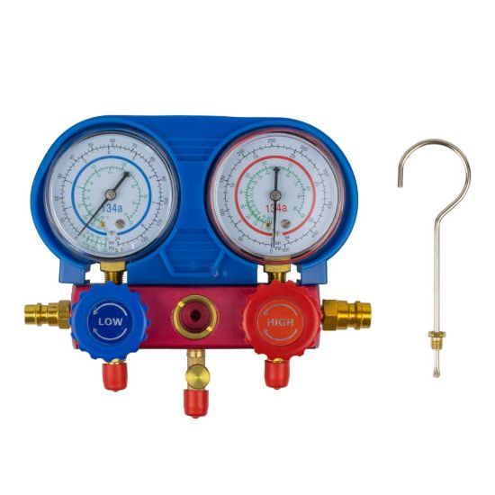 Imagem de MANÓMETRO PARA COMPROBACIÓN DEL SISTEMA DE AIRE ACONDICIONADO - BAR (REF.53456)