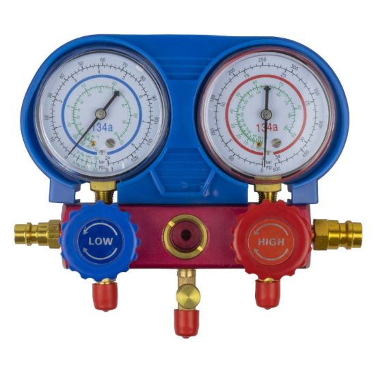 Imagem de MANÓMETRO PARA COMPROBACIÓN DEL SISTEMA DE AIRE ACONDICIONADO - BAR (REF.53456)