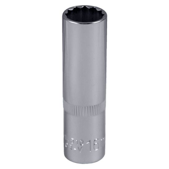 Imagem de VASO 12 CANTOS 1/2" 75MM LARGO 16MM CROMADO