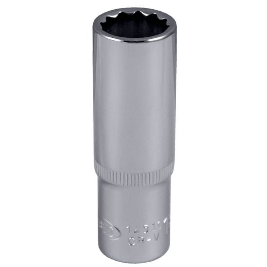 Imagem de VASO 12 CANTOS 1/2" 75MM LARGO 18MM CROMADO