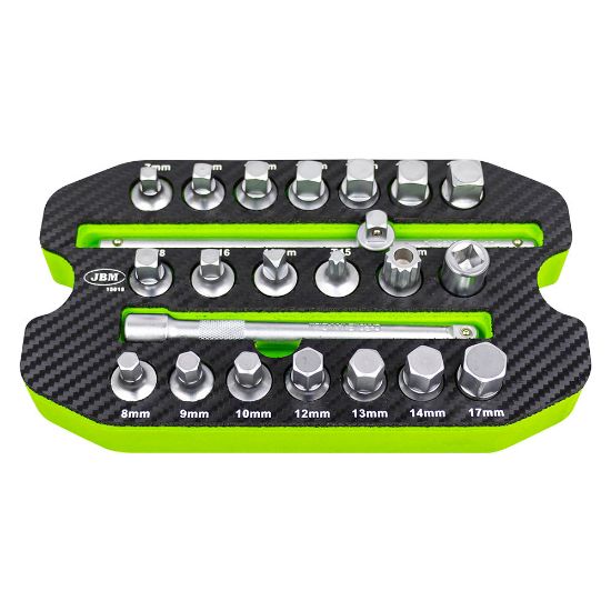 Imagem de MADULO DE CHAVES PARA BUJAO DE CARTER, 22PCS