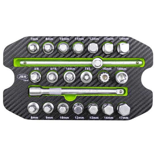 Imagem de MADULO DE CHAVES PARA BUJAO DE CARTER, 22PCS