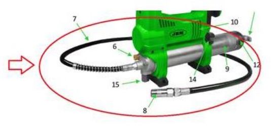 Imagem de MANGUEIRA FLEXAVEL PARA NO. 60038