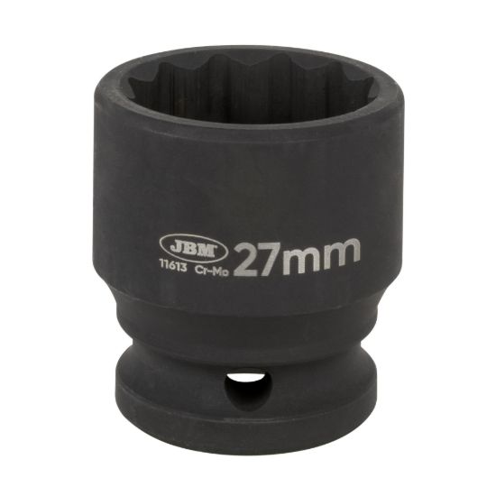 Imagem de VASO DE IMPACTO CORTO DE 12 CARAS - 1/2" 27MM