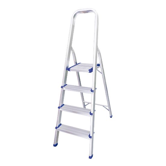 Imagem de ESCADOTE DE ALUMANIO DE 4 DEGRAUS