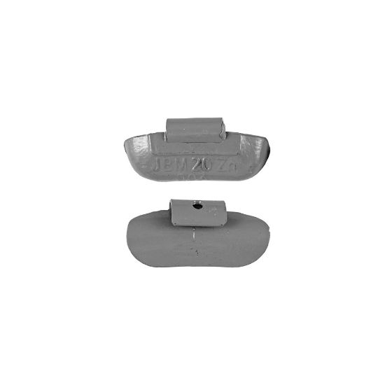 Imagem de CONTRAPESO COM GRAPA ZINC 20GR. JANTE UNIV.