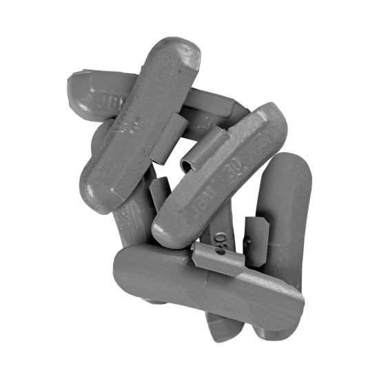 Imagem de CONTRAPESO COM GRAPA ZINC 30GR. JANTE UNIV.