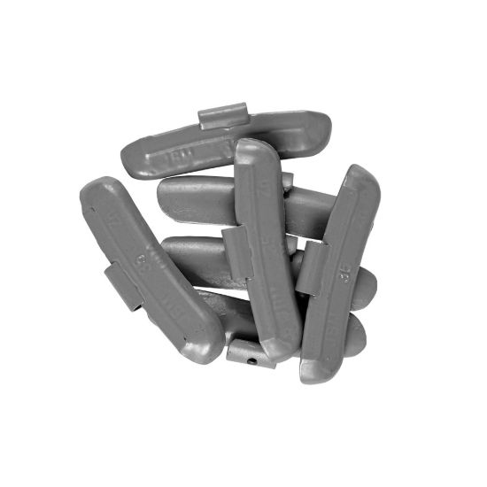 Imagem de CONTRAPESO COM GRAPA ZINC  35G. JANTE UNIV.