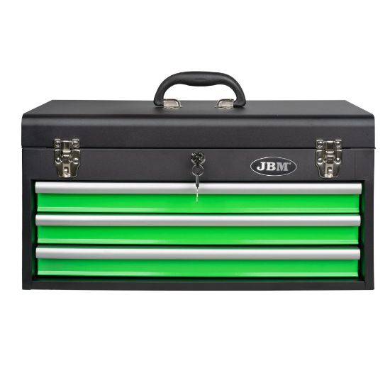 Imagem de CAIXA DE FERRAMENTAS COM 3 GAVETAS FRONTAIS