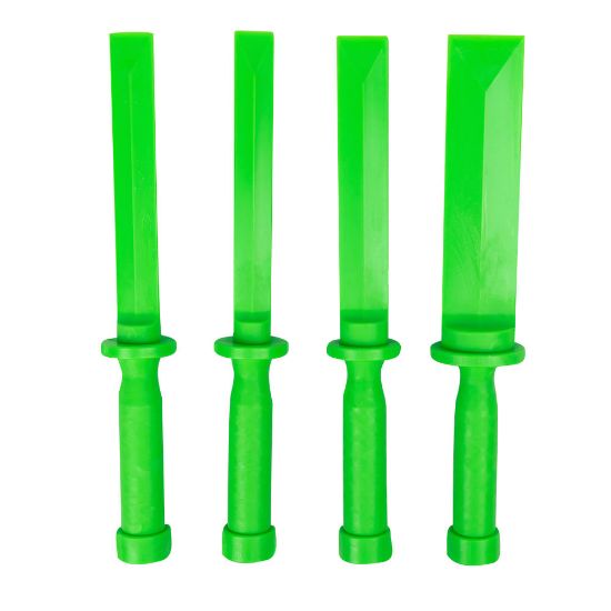 Imagem de JOGO DE 4 ALAVANCAS DE NYLON TIPO FACA