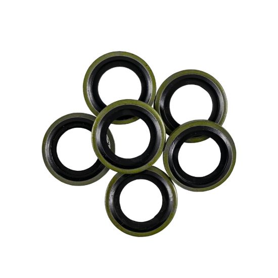 Imagem de ANILHAS PARA BUJAO DE CARTER FERRO-BORRACHA 12MM DIA‚M.