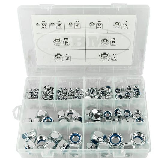 Imagem de CAIXA PORCAS  AUTOBLOCANTES 228U.