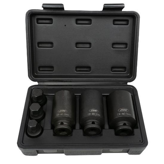 Imagem de KIT DE 6 CHAVES DE IMPACTO DE 1/2