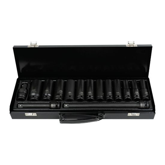 Imagem de KIT 12 CHAVES DE IMPACTO COMPRIDOS DE 1/2