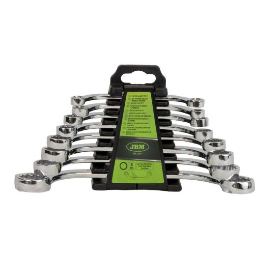 Imagem de JOGO DE 8 CHAVES TIPO CCABEAcAL REDONDO 12 CANTOS