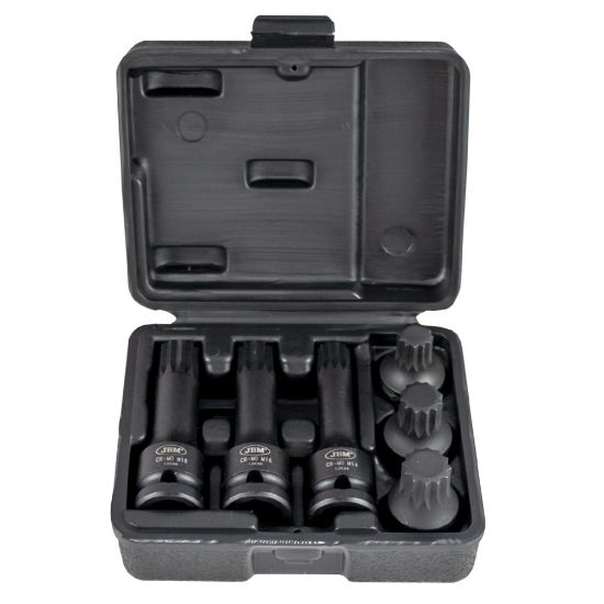 Imagem de SET DE 6 CHAVES E PUNTAS XZN DE IMPACTO DE 1/2