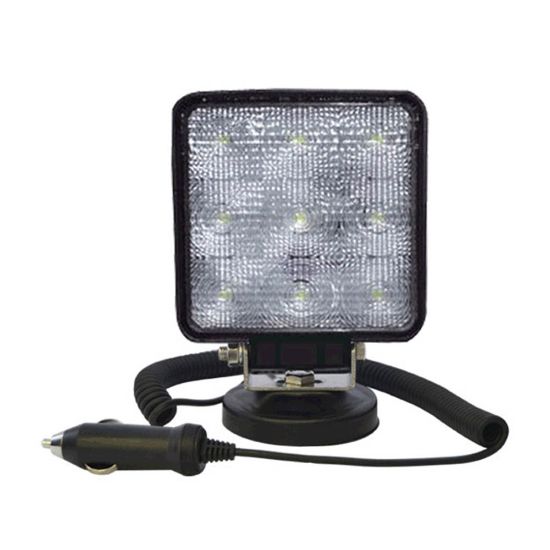 Imagem de FOCO AUXILIAR LED, QUADRADO, LUZ DISPERSA, BASE MAGNETIZADA